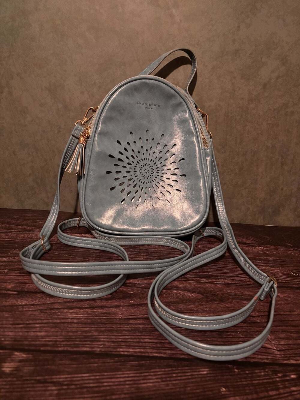 Aphison Forever Sunshine mini backpack purse